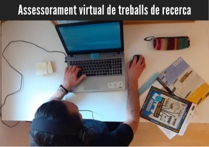 Assessorament virtual de treballs de recerca